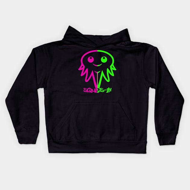 Squids-In Kids Hoodie by RDandI